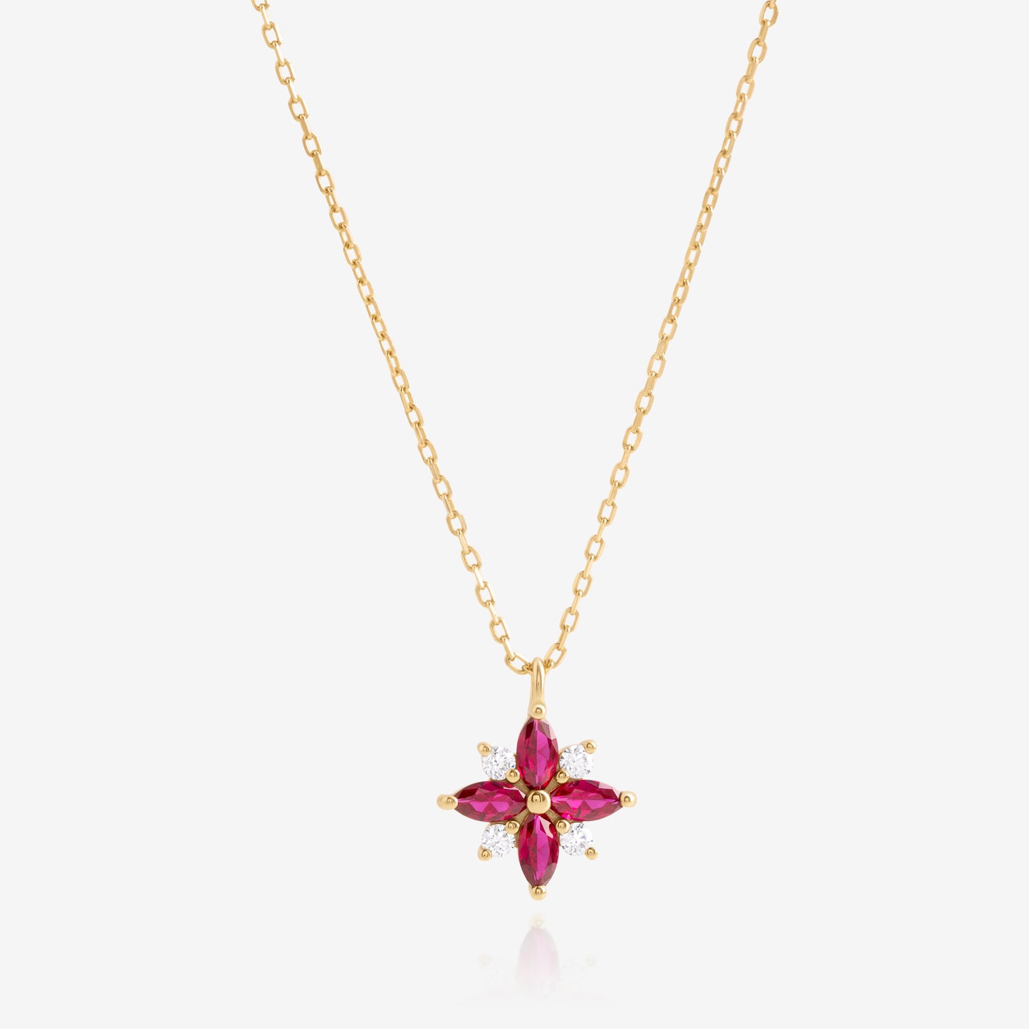 MARQUISE RUBY PENDANT