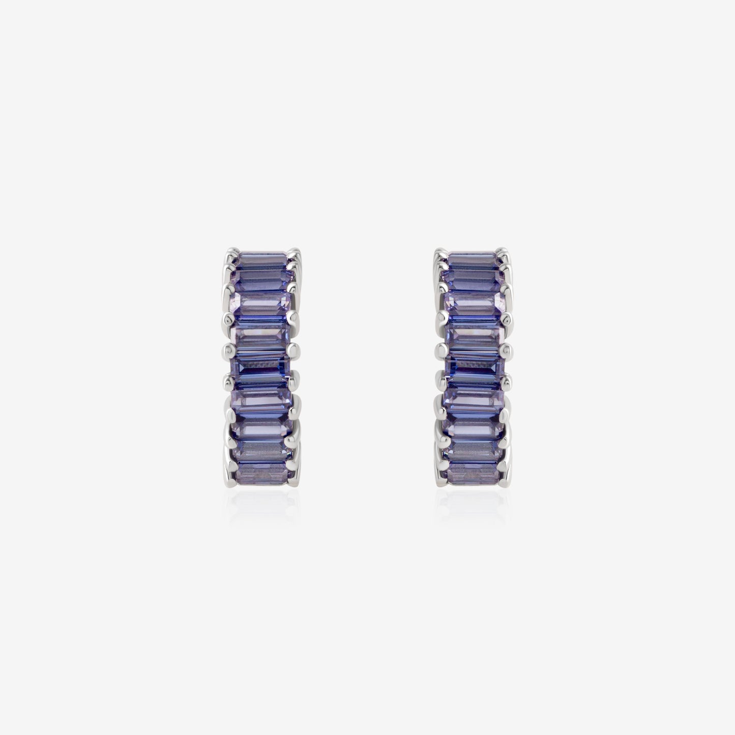 BLUE SAPPHIRE BAGUETTE HUGGIES