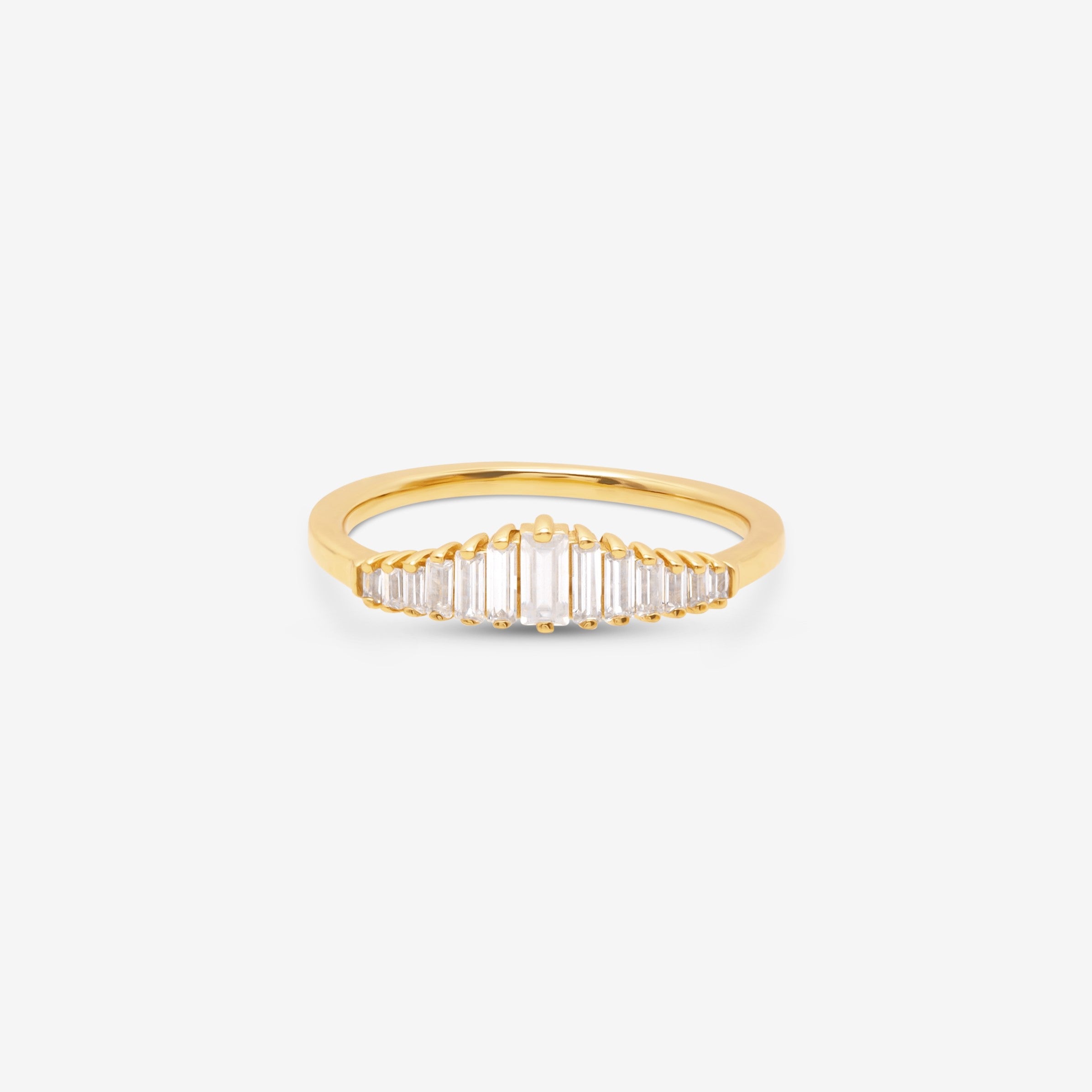 Deco Baguette Eternity Band