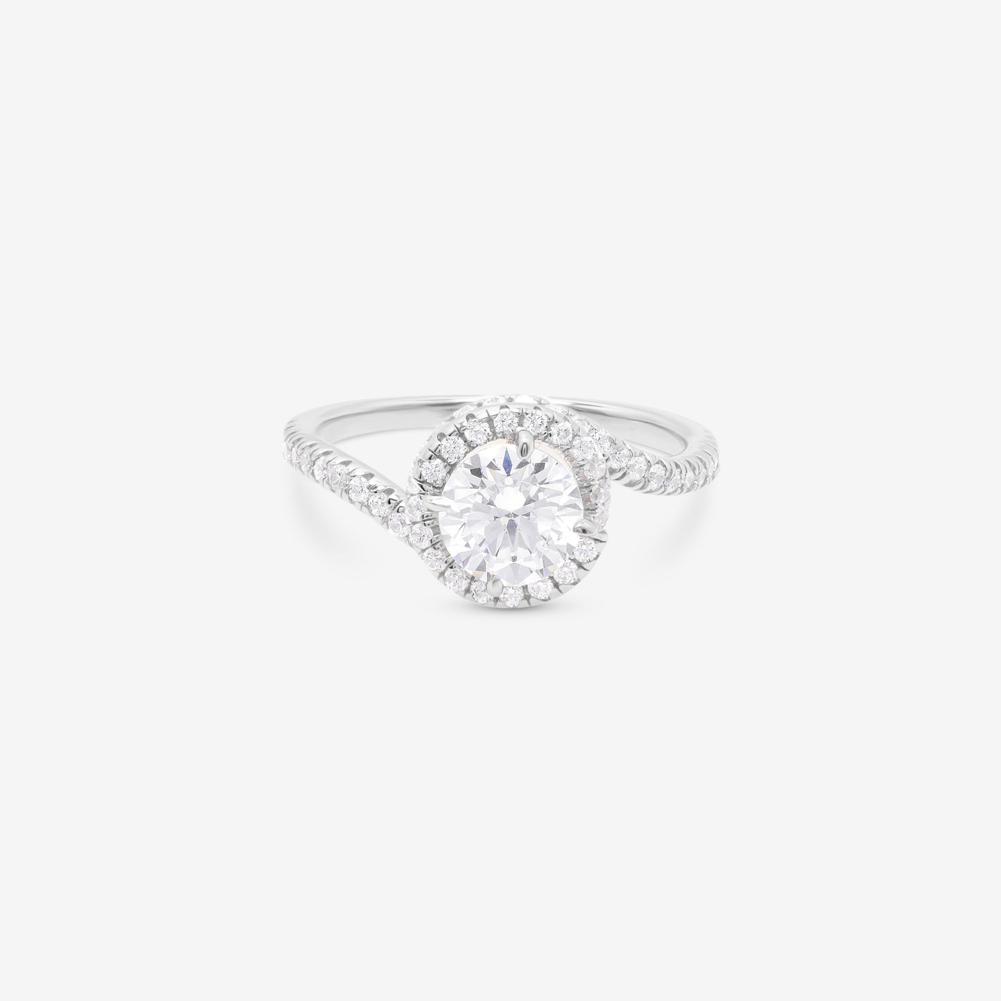 ROUND PAVE RING