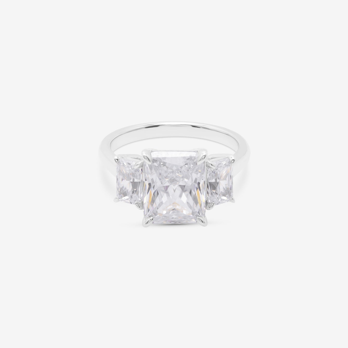 THREE STONE EMERALD