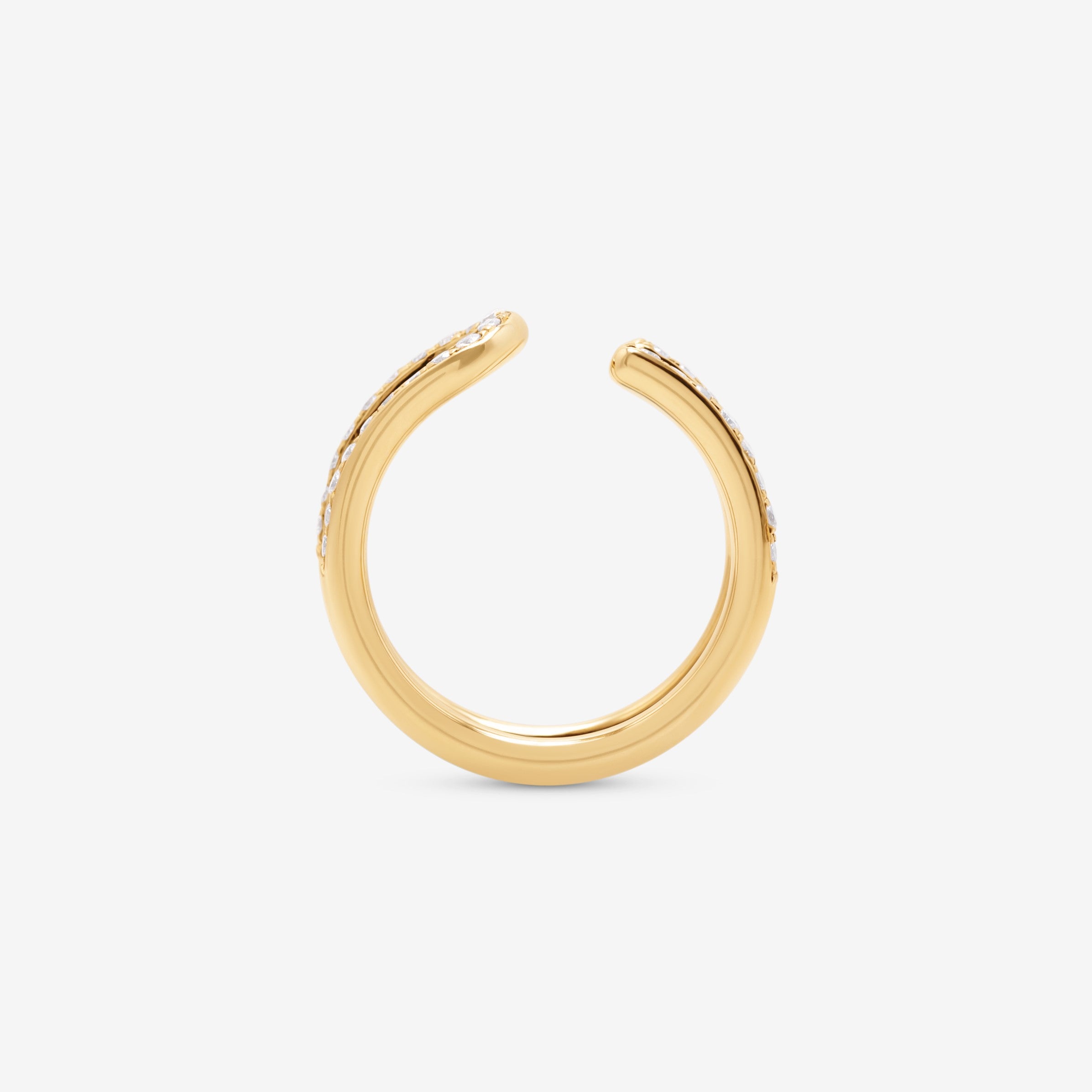 Aria Pavé Diamond Open Ring
