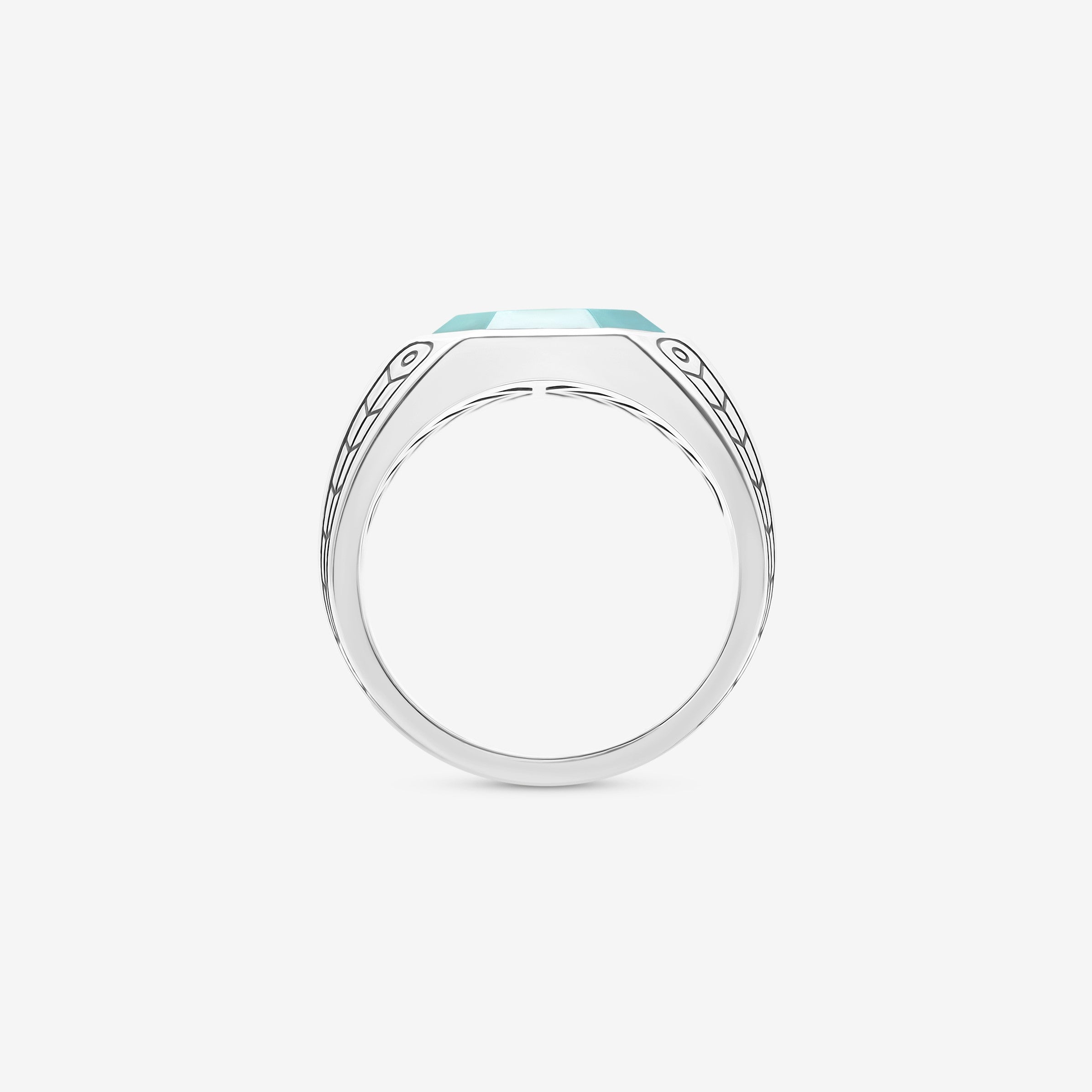 Turquoise Octagon Ring