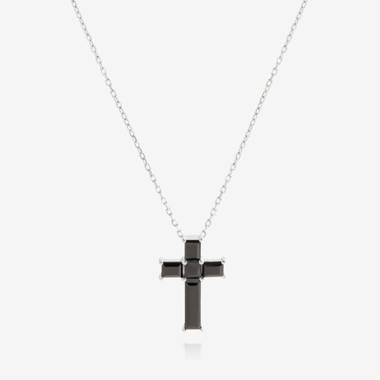 BLACK BAGUETTE CROSS