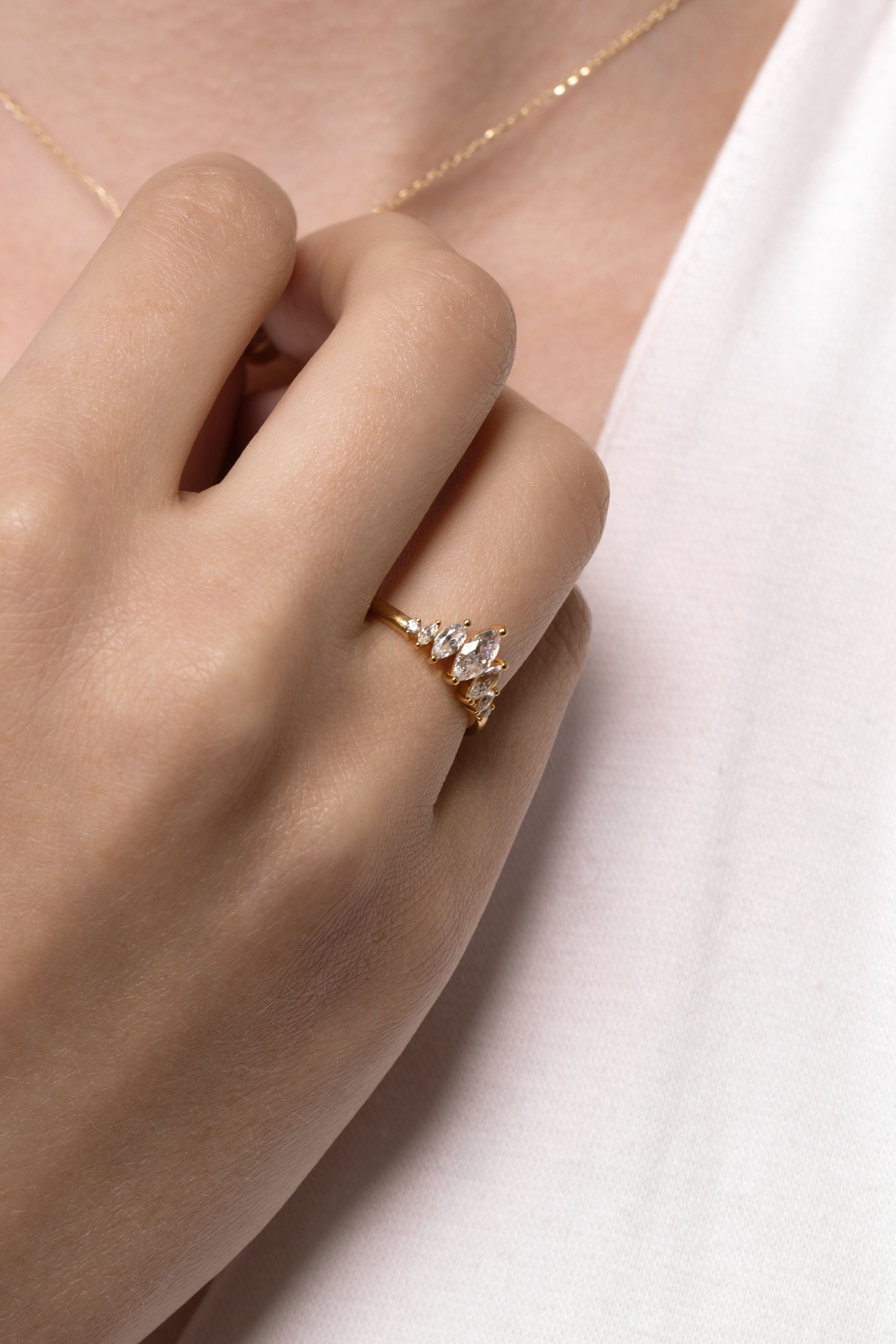 Vivienne Marquise Diamond Ring