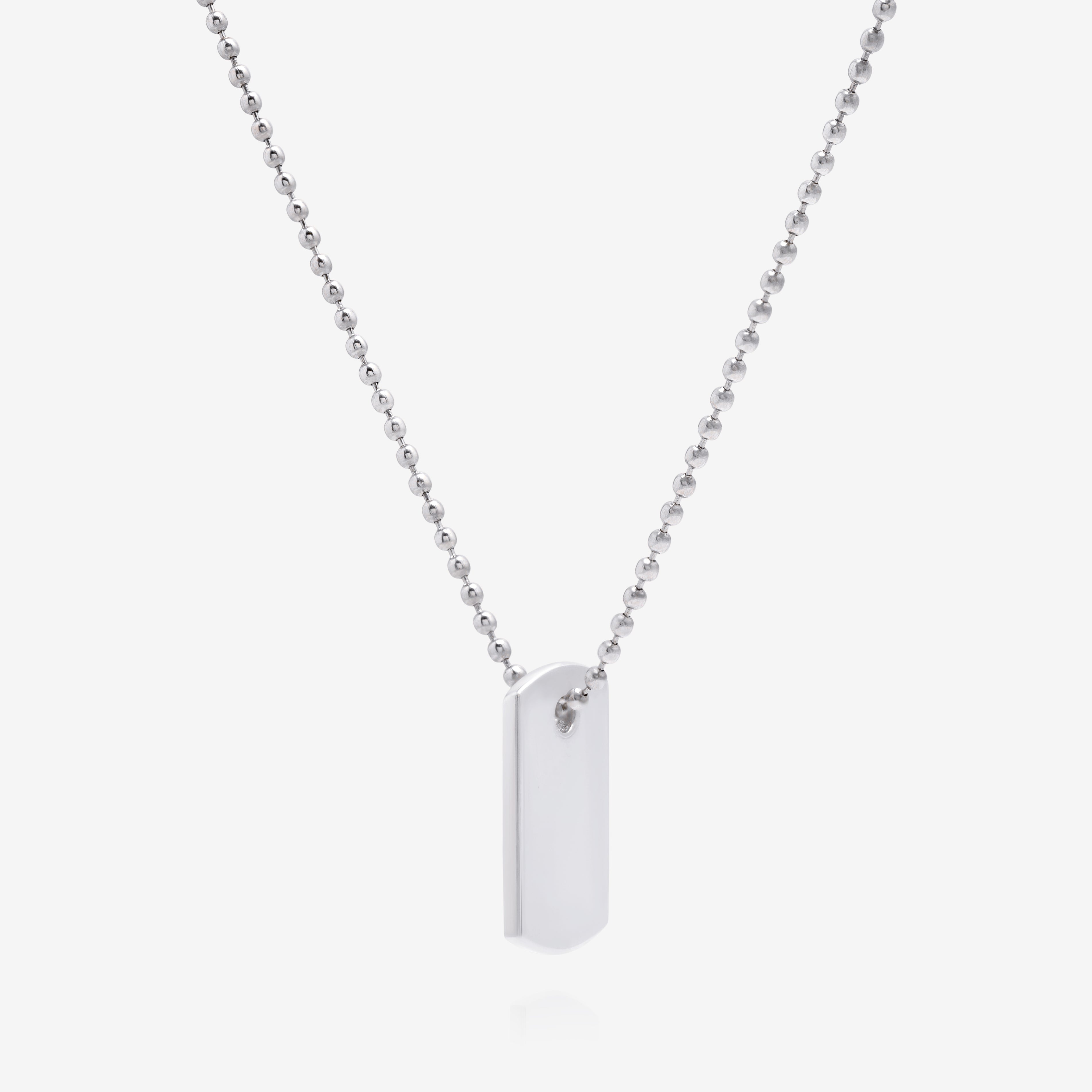 Army Pendant necklace in 925 sterling silver, unisex jewelry NIK Jewellery Canada