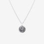 Cancer zodiac sign pendant necklace in 925 sterling silver, unisex jewelry NIK Jewellery Canada