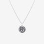 Gemini zodiac sign pendant necklace in 925 sterling silver, unisex jewelry NIK Jewellery Canada