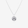 Libra zodiac sign pendant necklace in 925 sterling silver, unisex jewelry NIK Jewellery Canada