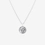 Taurus zodiac sign pendant necklace in 925 sterling silver, unisex jewelry NIK Jewellery Canada